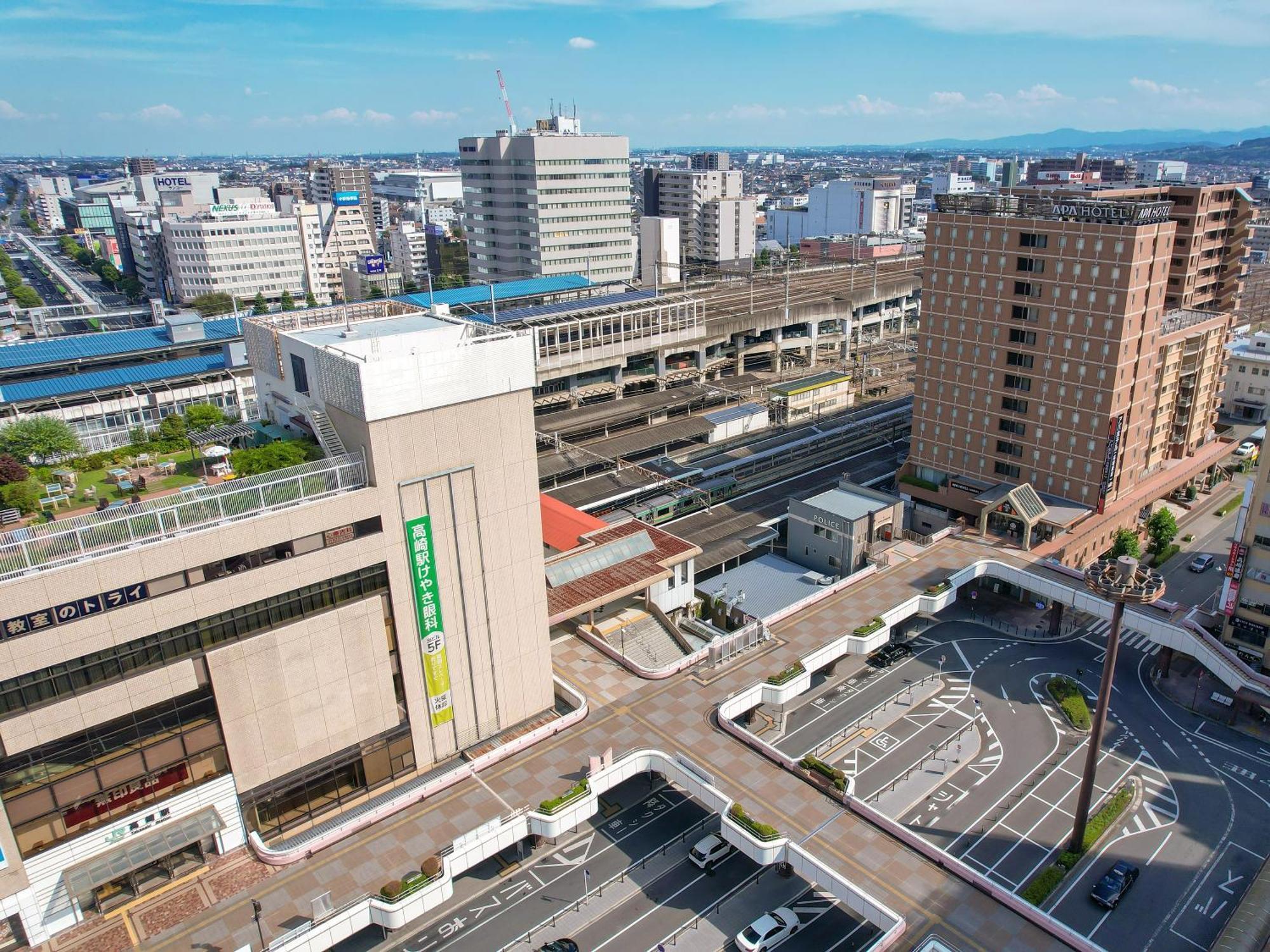 APA Hotel Takasaki Ekimae Dış mekan fotoğraf